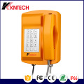 Heavy Duty Phone Weather Proof IP66 Knsp-18 Teclado de metal Kntech